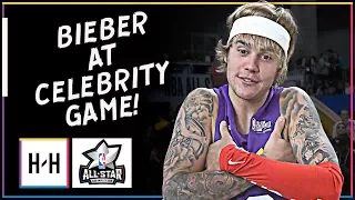 Justin Bieber Full Highlights at 2018 All-Star Celebrity Game | Feb 16, 2018