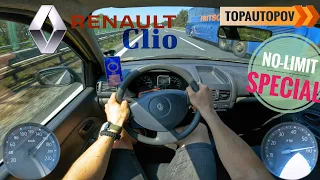 Renault Clio 1.2 (43kW) |89| 4K60 INSANE DRIVE – NO-ABS BRAKING, DIRTS & ACCELERATION |TopAutoPOV
