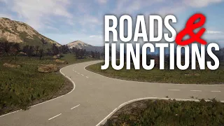 EASY Road and Junction Tutorial for Unreal Engine 5 [+ FREE ROAD MESH!]