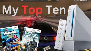 My Top Ten Wii Games