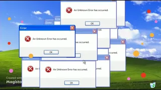 Windows XP insane error!