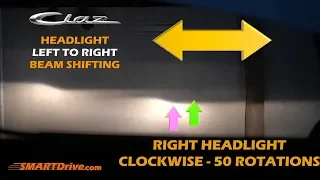 HEADLIGHT Adjustment : Left-Right #2 [ only Projector ]: SMARTDrive