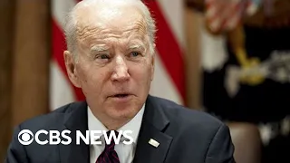 Biden meets with infrastructure task force as he marks one year in office