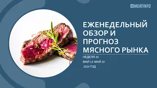 ОБЗОР ЦЕН 20ой недели🥩 Рынок мяса #апк #цены  #оптом #производство #говядина