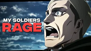 MY SOLDIERS RAGE - Attack on Titan Motivational Video [AMV]