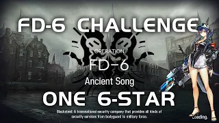 FD-6 CM Challenge Mode | Ultra Low End Squad | The Black Forest Wills A Dream | 【Arknights】