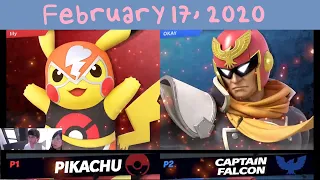 [2/17/2020] Smash Ultimate - LilyPichu (Pikachu) vs Michael Reeves (Captain Falcon)