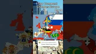 Top Comment Changes Europe Day 14#europe #eurasia #israel #middleeast #geography #europeancountries