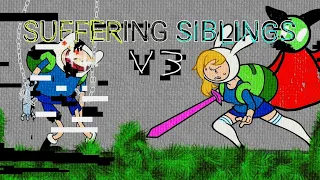 fnf - SUFFERING Siblings v3 : pibby apocalypse lyrics en español