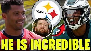 OUR NEW ROETHLISBERGER / HE IS VERY CONFIDENT HE WILL BE THE SECOND RECEIVER. STEELERS NEWS