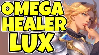 The best Lux player in the WORLD just invented a new way to play her (INFINITE HEALS!)