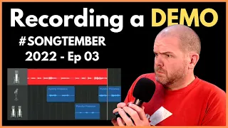 Recording a DEMO SONG in GarageBand iOS | #Songtember 2022 Ep 3