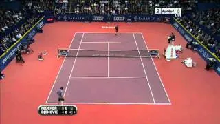 Federer vs Djokovic Basel 2010 Final*
