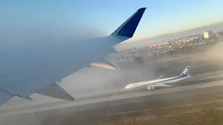 Stunning Cloudy Takeoff From Los Angeles - Delta ERJ175