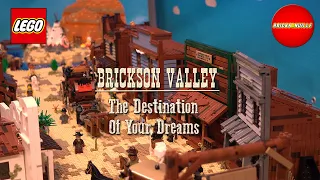 Welcome to Brickson Valley - Huge LEGO Western City - Complete Overview