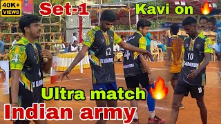 Indian army VS Mayiladuthurai 🔥50000 match // seven_star_volley