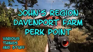 Far Cry 5 John's Region Davenport Farm Perk Point