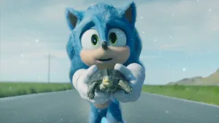 {Sonic the hedgehog} (Stars in the sky)