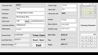 How to Create Hotel Management Systems in Excel Using VBA - Full Tutorial