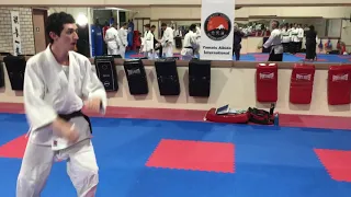 Aikido kubi Shime Sutemi