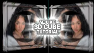 3D Cube like After Effects - Alight Motion tutorials