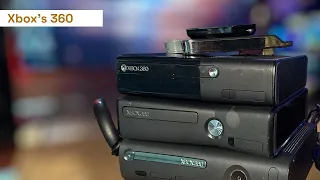 Xbox 360 Fat vs Slim vs Slim E / Comparación física