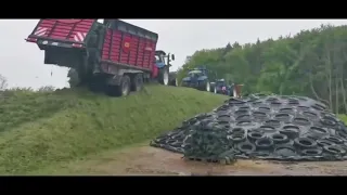 ULTIMATE TRACTOR FAILS 2022 @ you have never seen such a accidents  Part #1