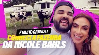 #LuVlog04 CONHECI A FAZENDA DA NICOLE BAHLS! 🐮🐔