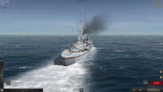 Atlantic Fleet HMS Exeter vs DKM Prinz Eugen