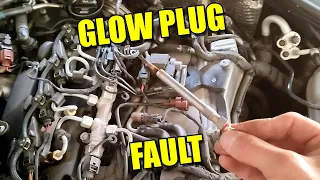 Replace Faulty Audi A6 C7 Glow Plug Error Code P0671