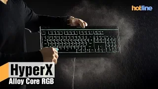 HyperX Alloy Core RGB — обзор игровой клавиатуры