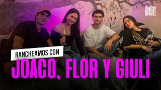 RANCHEAMOS CON JOACO OCHOA, FLOR CAGNASSO Y GIULI MONTEPAVONE || ¿CÓMO ES SER UN CHICO CRIS MORENA?