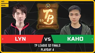 WC3 - [ORC] Lyn vs Kaho [NE] - Playday 4 - TP League S2 Finals