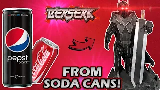 Berserk Guts Armor out of Soda Cans!