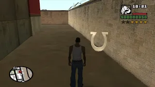 How to collect Horseshoe #40 at the beginning of the game - GTA San Andreas