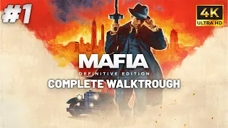 MAFIA: DEFINITIVE EDITION No Commentary Complete Walkthrough Part 1 [4K 60FPS]