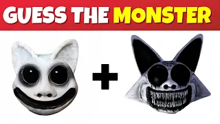 Guess The MONSTER By EMOJI & VOICE | Zoonomaly | ZOOKEEPER, MONSTER SMILE CAT