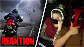 KNATTERCREW REAGIERT auf BIKER VS UNWETTER 🌩😯 | Knattercrew - Highlights