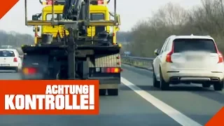 Abschleppen auf der Autobahn: Lebensgefahr für Alle! | Achtung Kontrolle | kabel eins