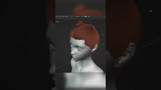 Fastest way to create Hair in Blender ( Actually 2 Minutes! ) #shorts