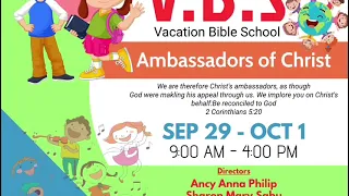 Perth Marthoma Church VBS 2022 - Intro