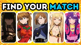 ❤️ Find your Anime Girl MATCH Quiz! 🔥 Anime Quiz