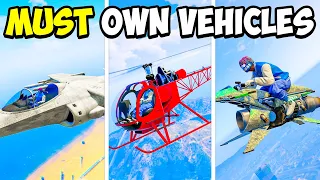 TOP 10 VEHICLES EVERYONE SHOULD OWN IN GTA 5 ONLINE! (2022)