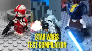 Lego Star Wars Stopmotion Test Compilation: Summer 2021