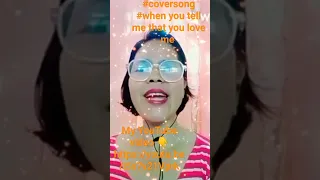 When You Tell Me That You Love Me -cover ‪plswatch my cover Song👇https://youtu.be/i5x7v21Vprk‬