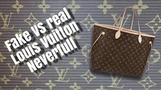 How to spot a fake Louis Vuitton Neverfull by Opulence Vintage