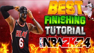 NBA 2k24 How To Finish At The Rim! Master All The Ways To Score Against Defenders!