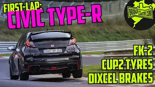 FIRST LAP: Going ham on the 'Ring in a Civic Type-R FK2