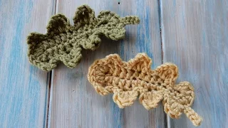 How to Crochet an Oak Leaf