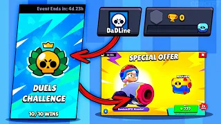 0 TROPHY Account in DUELS CHALLENGE + Box Opening - Brawl Stars